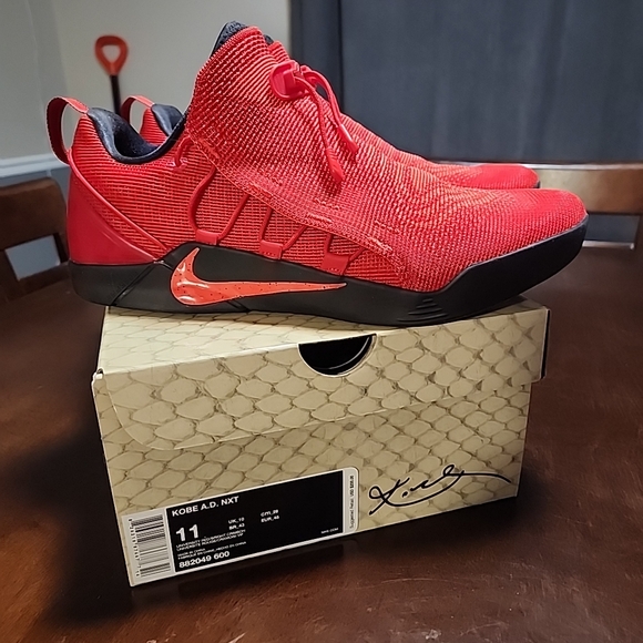Nike Kobe Ad Nxt Varsity Red Basketball Shoes Size 11 - Picture 1 of 16